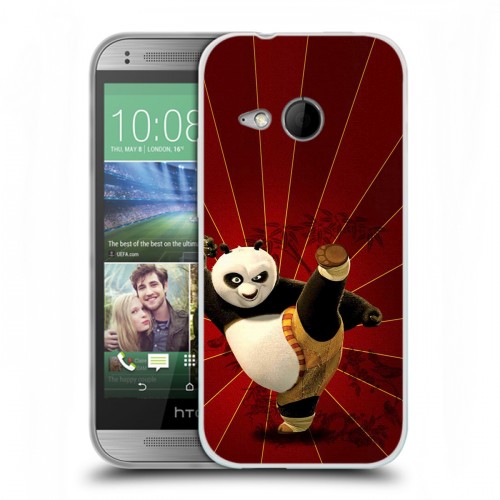 Дизайнерский пластиковый чехол для HTC One mini 2 Кунг-Фу Панда