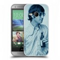 Дизайнерский пластиковый чехол для HTC One mini 2 Джон Леннон
