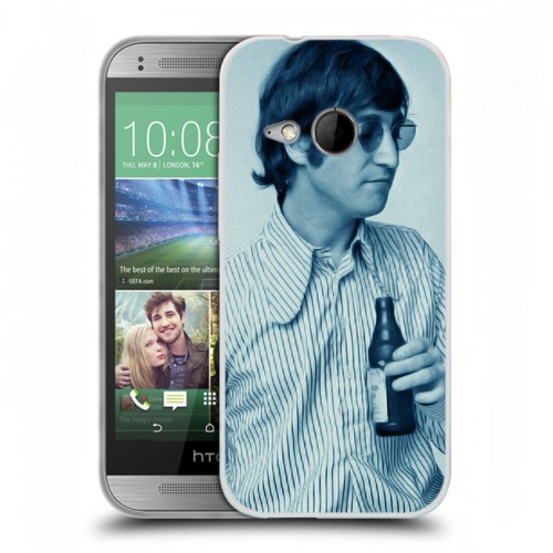 Дизайнерский пластиковый чехол для HTC One mini 2 Джон Леннон