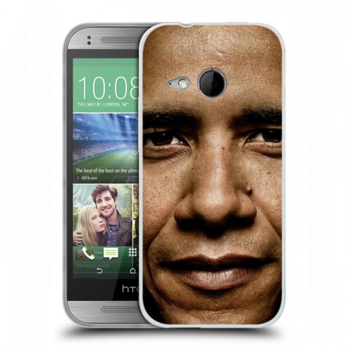 Дизайнерский пластиковый чехол для HTC One mini 2 Барак Обама