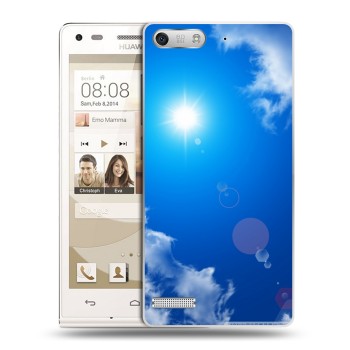 Дизайнерский силиконовый чехол для Huawei Ascend G6 Небо (на заказ)