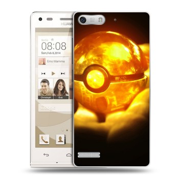 Дизайнерский силиконовый чехол для Huawei Ascend G6 Pokemon Go (на заказ)