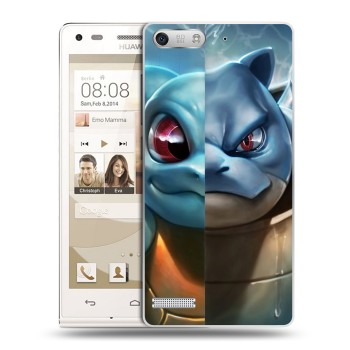 Дизайнерский силиконовый чехол для Huawei Ascend G6 Pokemon Go (на заказ)