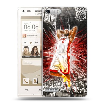 Дизайнерский силиконовый чехол для Huawei Ascend G6 НБА (на заказ)