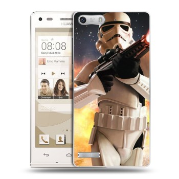 Дизайнерский силиконовый чехол для Huawei Ascend G6 Star Wars Battlefront (на заказ)