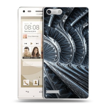 Дизайнерский силиконовый чехол для Huawei Ascend G6 Абстракции Вращение (на заказ)
