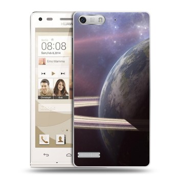 Дизайнерский силиконовый чехол для Huawei Ascend G6 Планеты (на заказ)