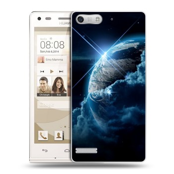 Дизайнерский силиконовый чехол для Huawei Ascend G6 Планеты (на заказ)