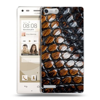 Дизайнерский силиконовый чехол для Huawei Ascend G6 Змеи (на заказ)