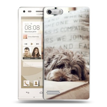 Дизайнерский силиконовый чехол для Huawei Ascend G6 Собаки (на заказ)