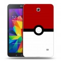 Дизайнерский силиконовый чехол для Samsung GALAXY Tab 4 7.0 Pokemon Go