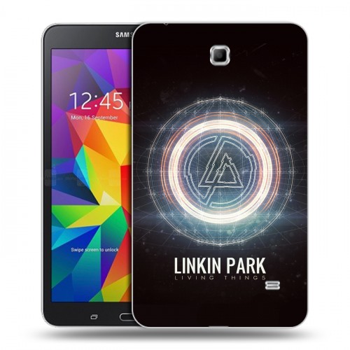 Дизайнерский силиконовый чехол для Samsung GALAXY Tab 4 7.0 Linkin Park