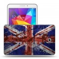 Дизайнерский силиконовый чехол для Samsung GALAXY Tab 4 8.0 флаг Британии