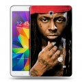 Дизайнерский силиконовый чехол для Samsung GALAXY Tab 4 8.0 Lil Wayne
