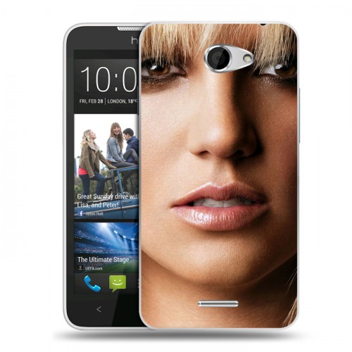 Дизайнерский пластиковый чехол для HTC Desire 516