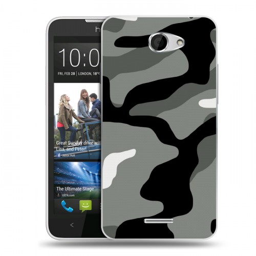 Дизайнерский пластиковый чехол для HTC Desire 516 Камуфляжи