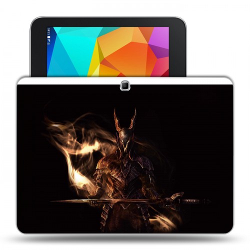 Дизайнерский силиконовый чехол для Samsung Galaxy Tab 4 10.1 Dark souls 