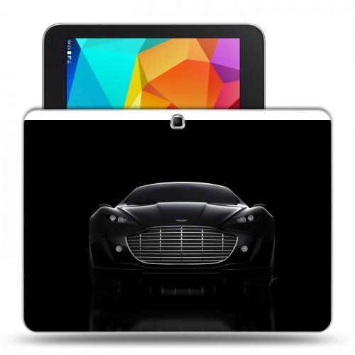 Дизайнерский силиконовый чехол для Samsung Galaxy Tab 4 10.1 aston martin 
