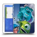 Дизайнерский силиконовый чехол для Samsung Galaxy Tab 4 10.1 Корпорация монстров