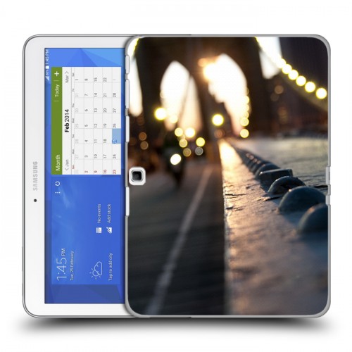 Дизайнерский силиконовый чехол для Samsung Galaxy Tab 4 10.1 Нью-Йорк