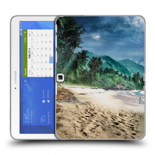 Дизайнерский силиконовый чехол для Samsung Galaxy Tab 4 10.1 Far cry