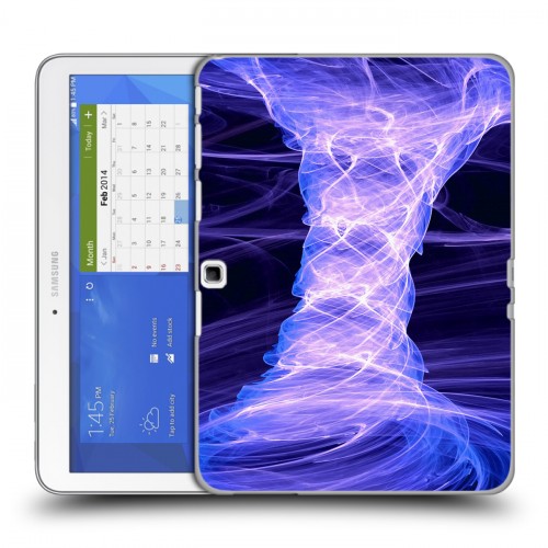Дизайнерский силиконовый чехол для Samsung Galaxy Tab 4 10.1 Энергия красоты