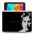 Дизайнерский силиконовый чехол для Samsung Galaxy Tab 4 10.1 Джон Леннон