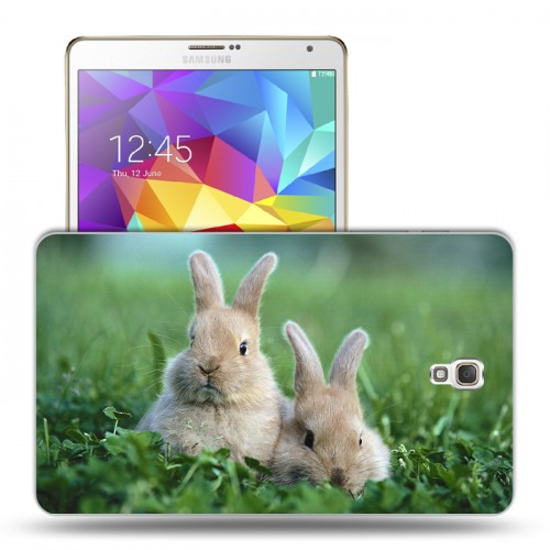 Дизайнерский силиконовый чехол для Samsung Galaxy Tab S 8.4 Грызуны