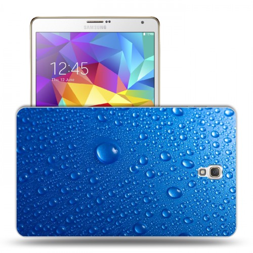 Дизайнерский силиконовый чехол для Samsung Galaxy Tab S 8.4 Абстракции Капли