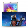 Дизайнерский силиконовый чехол для Samsung Galaxy Tab S 8.4 Стражи Галактики