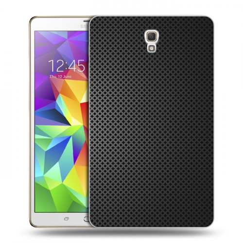 Дизайнерский силиконовый чехол для Samsung Galaxy Tab S 8.4 Металл