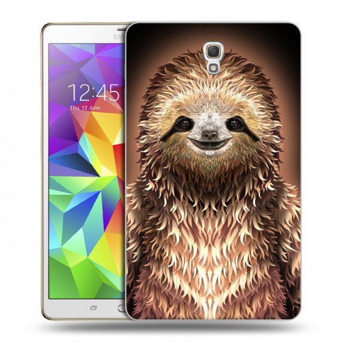 Дизайнерский силиконовый чехол для Samsung Galaxy Tab S 8.4 Яркие животные