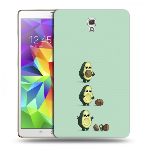 Дизайнерский силиконовый чехол для Samsung Galaxy Tab S 8.4 Авокадо мама