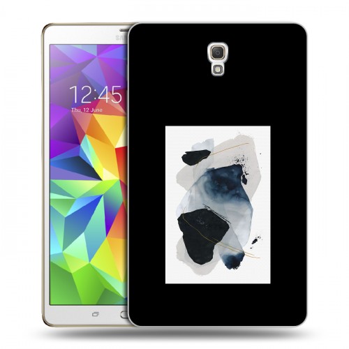 Дизайнерский силиконовый чехол для Samsung Galaxy Tab S 8.4 Стильные абстракции