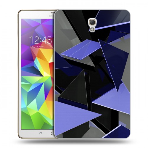 Дизайнерский силиконовый чехол для Samsung Galaxy Tab S 8.4 Стеклянная яркость