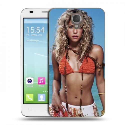 Дизайнерский пластиковый чехол для Alcatel One Touch Idol 2 S Shakira