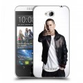 Дизайнерский пластиковый чехол для HTC Desire 616 Eminem