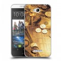 Дизайнерский силиконовый чехол для HTC Desire 616 Текстуры денег