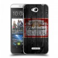 Дизайнерский пластиковый чехол для HTC Desire 616 Budweiser