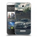 Дизайнерский пластиковый чехол для HTC Desire 616 Mercedes