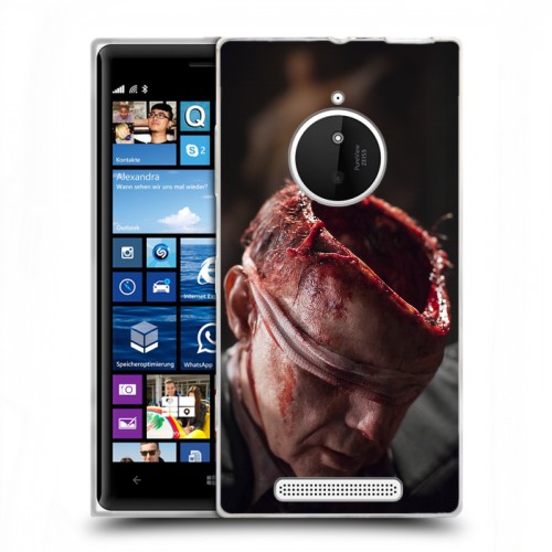 Дизайнерский пластиковый чехол для Nokia Lumia 830 Ганнибал