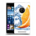 Дизайнерский пластиковый чехол для Nokia Lumia 830 Апельсины