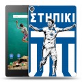 Дизайнерский пластиковый чехол для Google Nexus 9 Флаг Греции