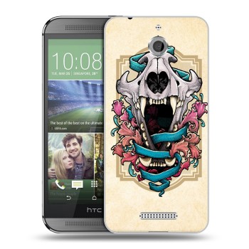 Дизайнерский силиконовый чехол для HTC Desire 510 Таинственные гербы (на заказ)