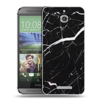 Дизайнерский силиконовый чехол для HTC Desire 510 Мрамор текстура (на заказ)