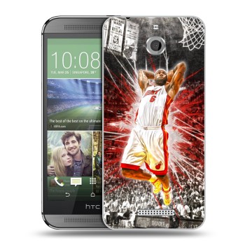 Дизайнерский силиконовый чехол для HTC Desire 510 НБА (на заказ)