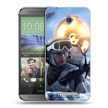Дизайнерский силиконовый чехол для HTC Desire 510 Star Wars Battlefront (на заказ)