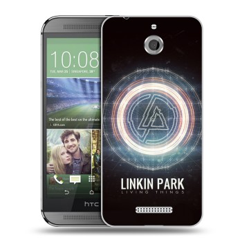 Дизайнерский силиконовый чехол для HTC Desire 510 Linkin Park (на заказ)