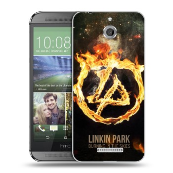 Дизайнерский силиконовый чехол для HTC Desire 510 Linkin Park (на заказ)