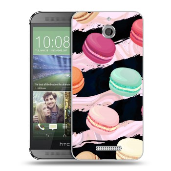 Дизайнерский силиконовый чехол для HTC Desire 510 Сладости (на заказ)